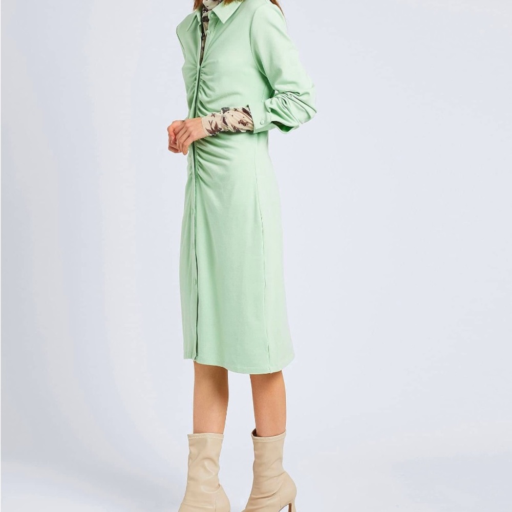 Lime green dress size 10